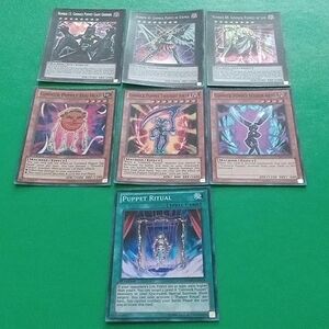 Yu-Gi-Oh! Gimmick Puppet set of 7